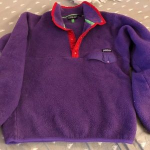 Patagonia synchilla fleece pullover